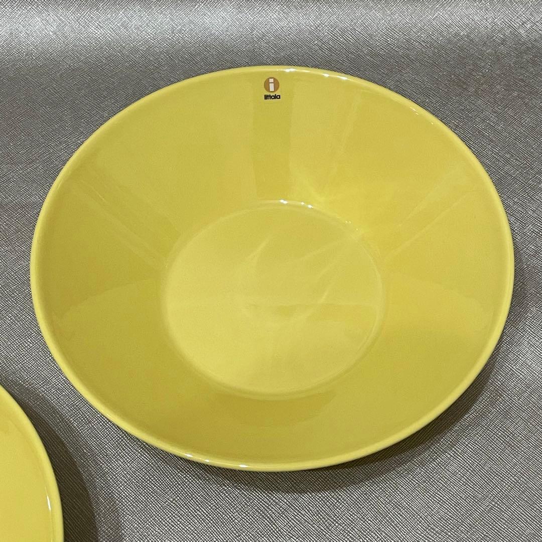 イッタラ　ティーマ　イエロー　ボウル　Φ21㎝　2点セット