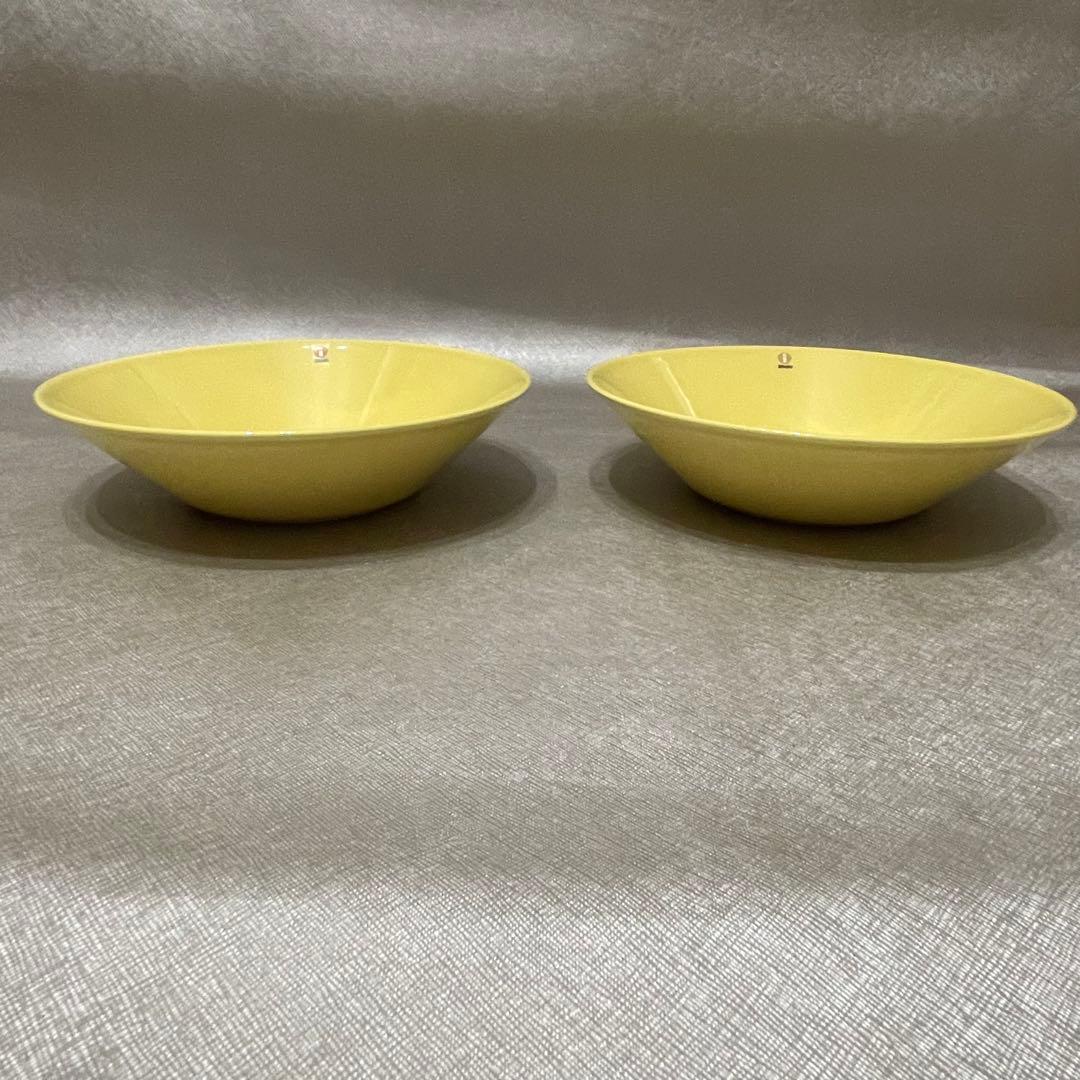 イッタラ　ティーマ　イエロー　ボウル　Φ21㎝　2点セット