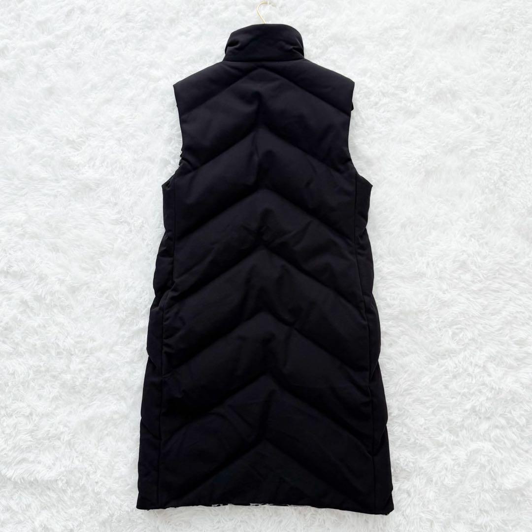 未使用品 HERMES ダウンベスト ジレ シェーヌダンクル裏地 ブラック 34