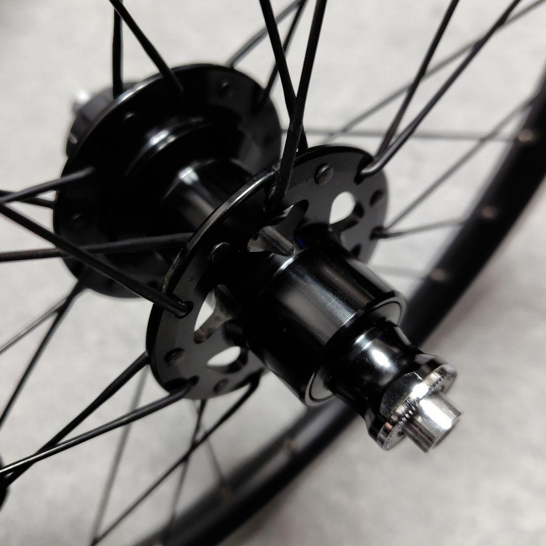 BROMPTON スーパーライトホイール4速前後セット (米式タイプ)