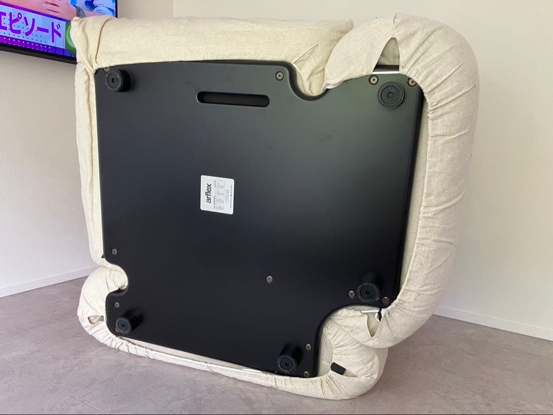 arflex MARENCO マレンコ ２人掛け ソファ 麻カバースタンプあり