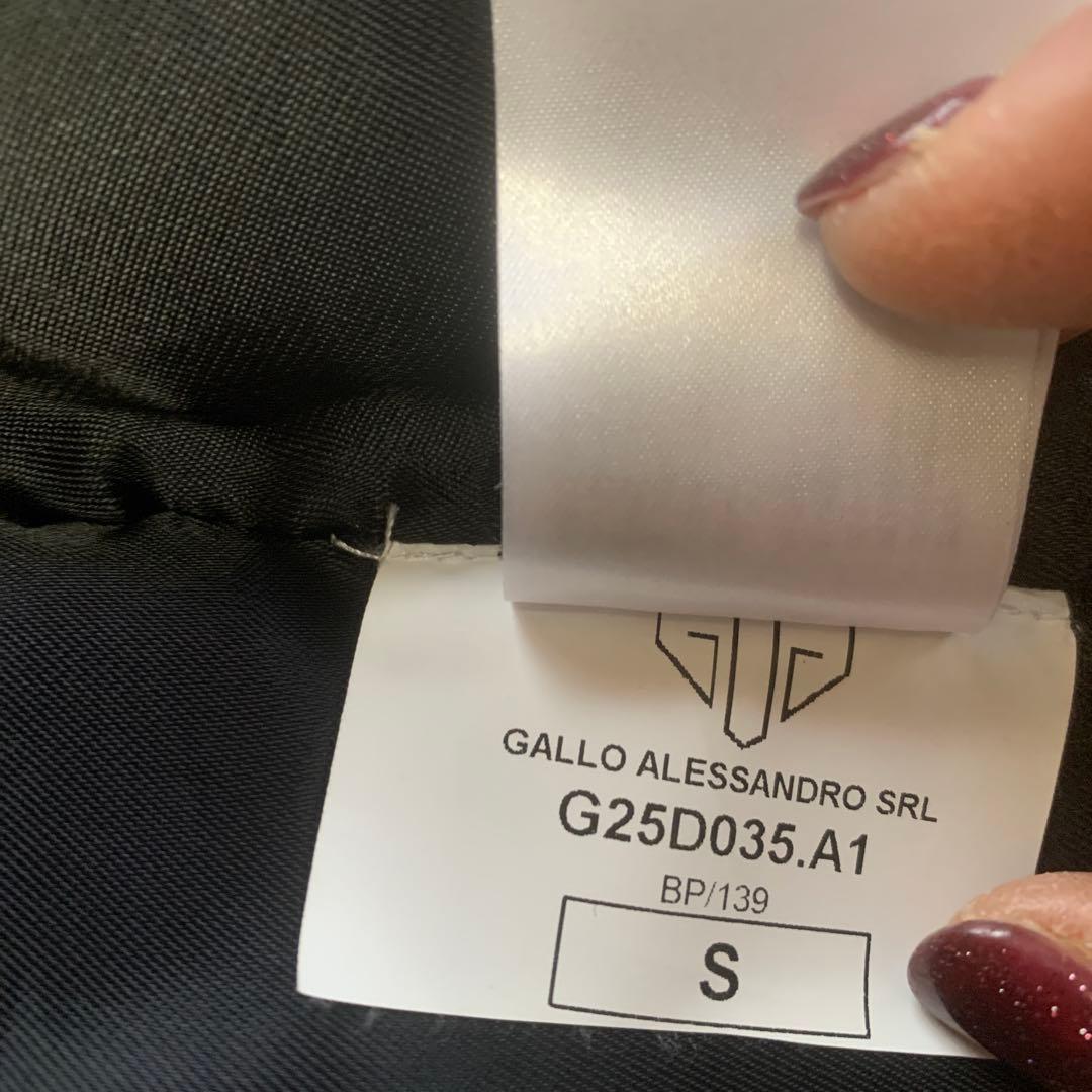 ゴールデングースブラックレザーライダースジャケット