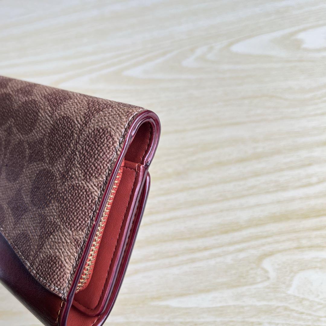 コーチ COACH シグネチャー ブラウン 財布