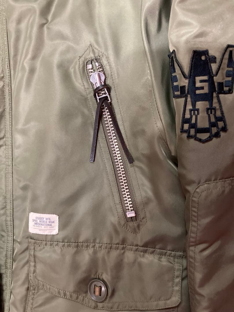 stussy N-2Bジャケット