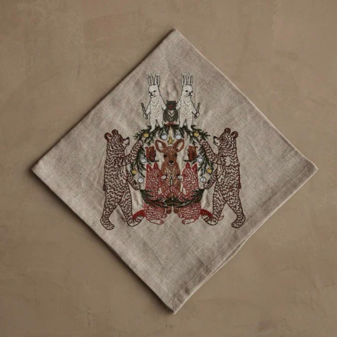 CORAL&TUSK コーラル&タスク テーブルランナー ナプキン×2 3点