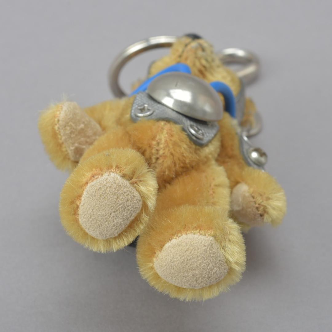 美品 PRADA プラダ テディベア くま キーホルダー ネジ ブラウン