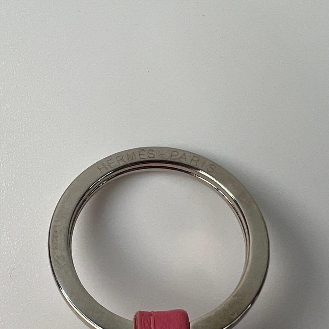 美品 エルメス HERMES カルメン チャーム キーリング