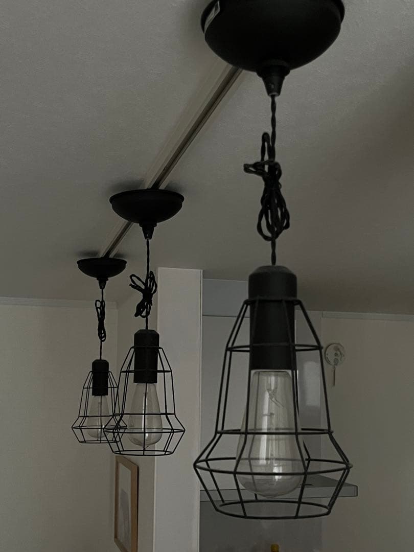 【廃盤品】art work studio 3灯セット電球付き