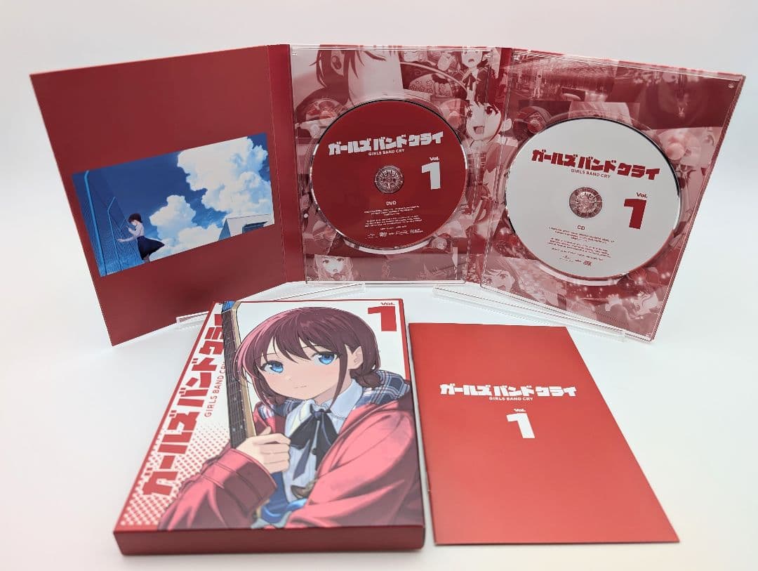 X*n様 ガールズバンドクライ DVD 1〜7巻全巻フィギュア付セット 豪華限定