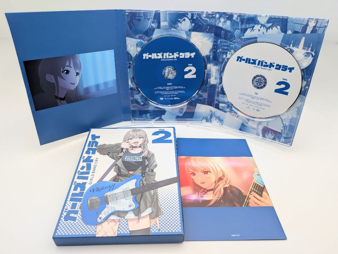 X*n様 ガールズバンドクライ DVD 1〜7巻全巻フィギュア付セット 豪華限定
