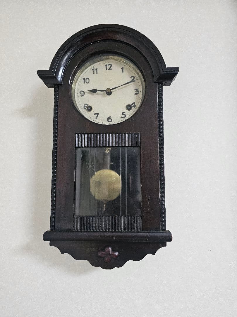 アンティーク　振り子時計　ゼンマイ式