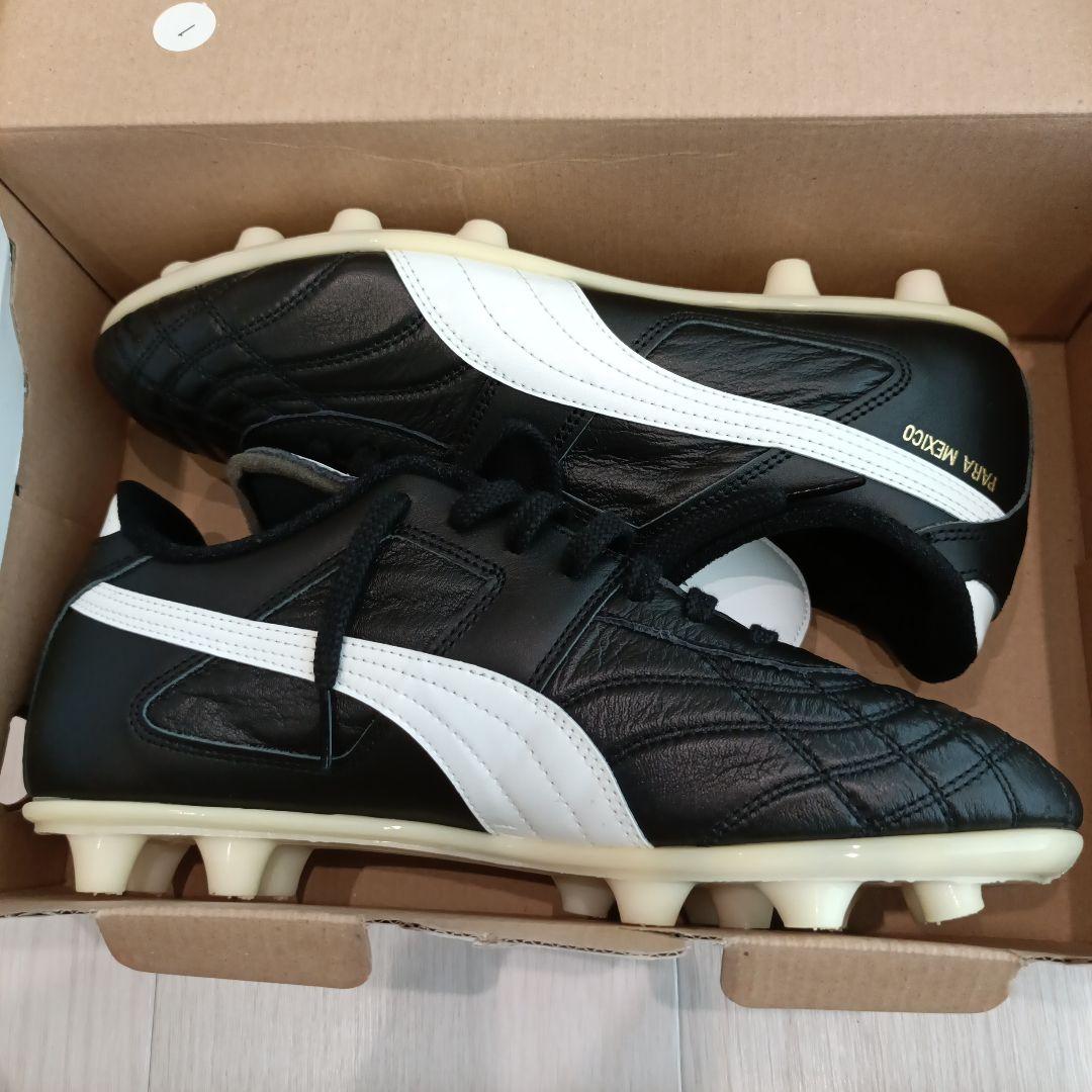 PUMA パラメヒコ サッカーシューズ 25.5cm ブラック/ホワイト