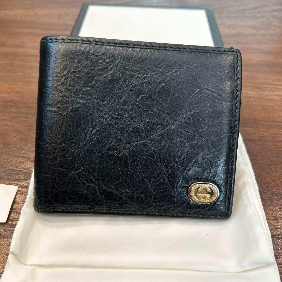 【GUCCIグッチ】インターロッキングG ウォレット581527 財布