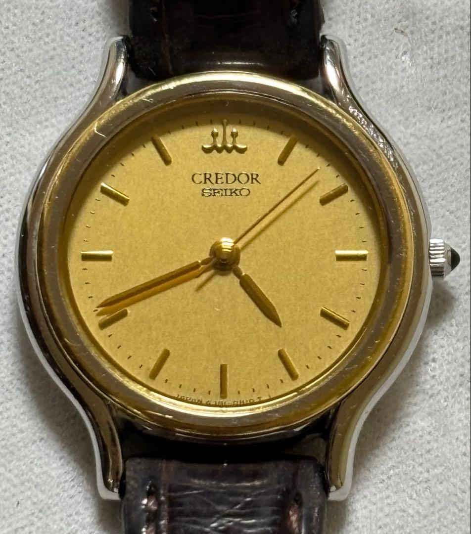 18KT ベゼル　SEIKO セイコー クレドール 4J81-0A60 腕時計
