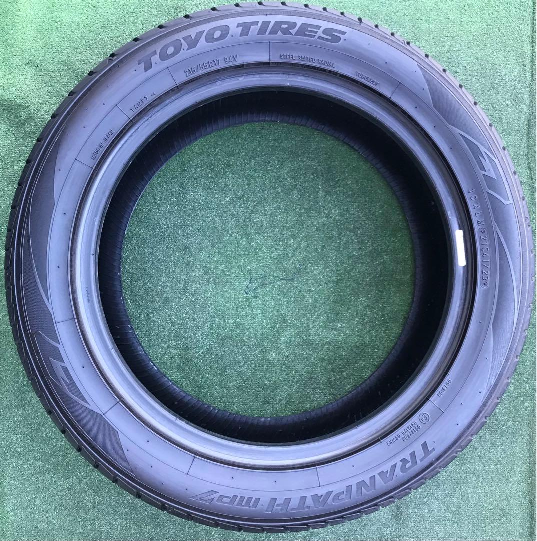 215/55 R17 TOYO TIRES TRANPATHラジアルタイヤ