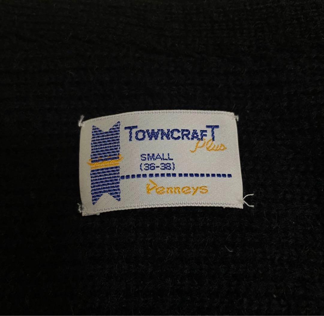 モヘアカーディガン TOWNCRAFT モヘア15% ブラック スペシャル
