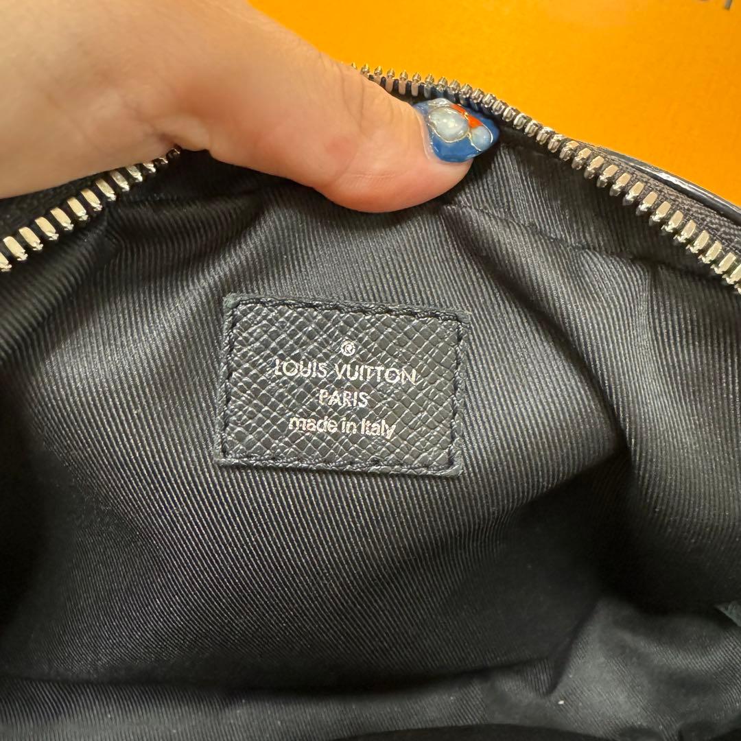 ルイヴィトン M30245 タイガラマ バムバッグ・アウトドア ノワー