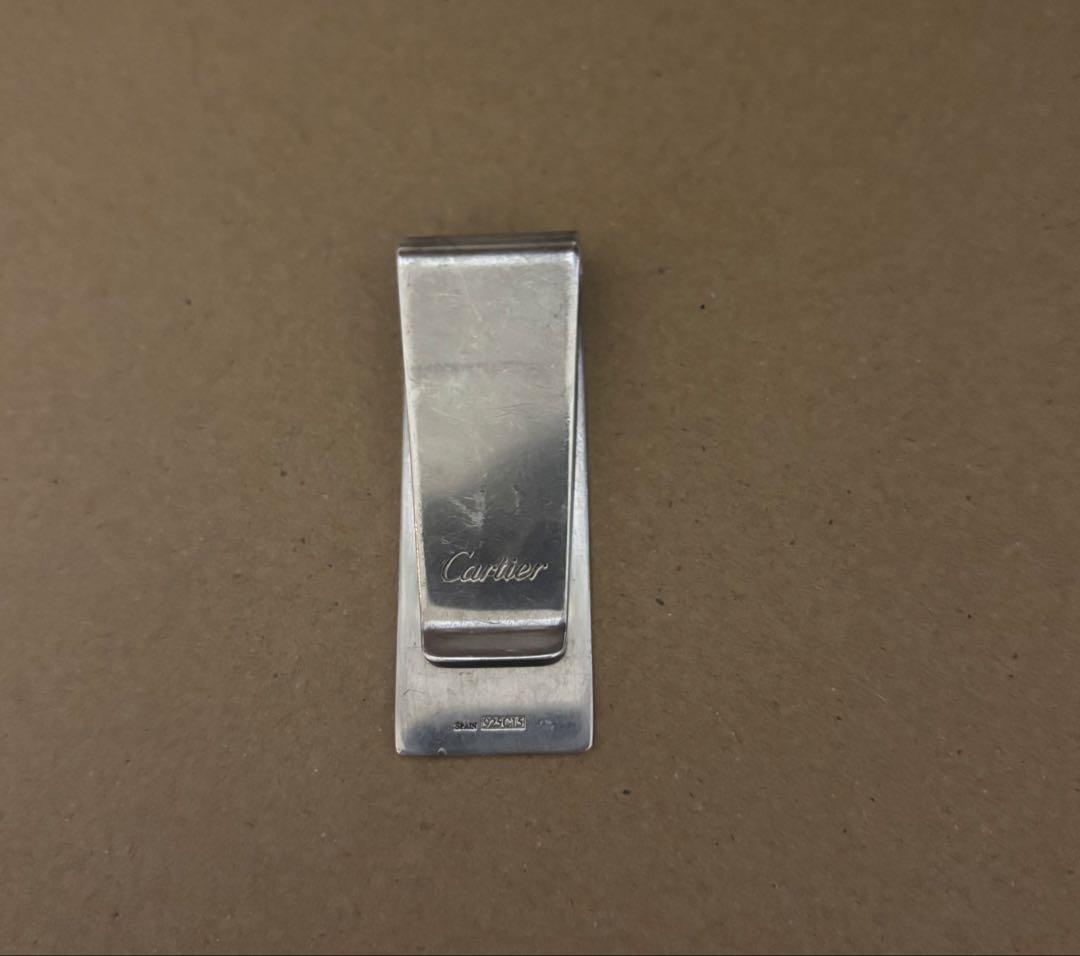 Cartier マネークリップ シンプルデザイン