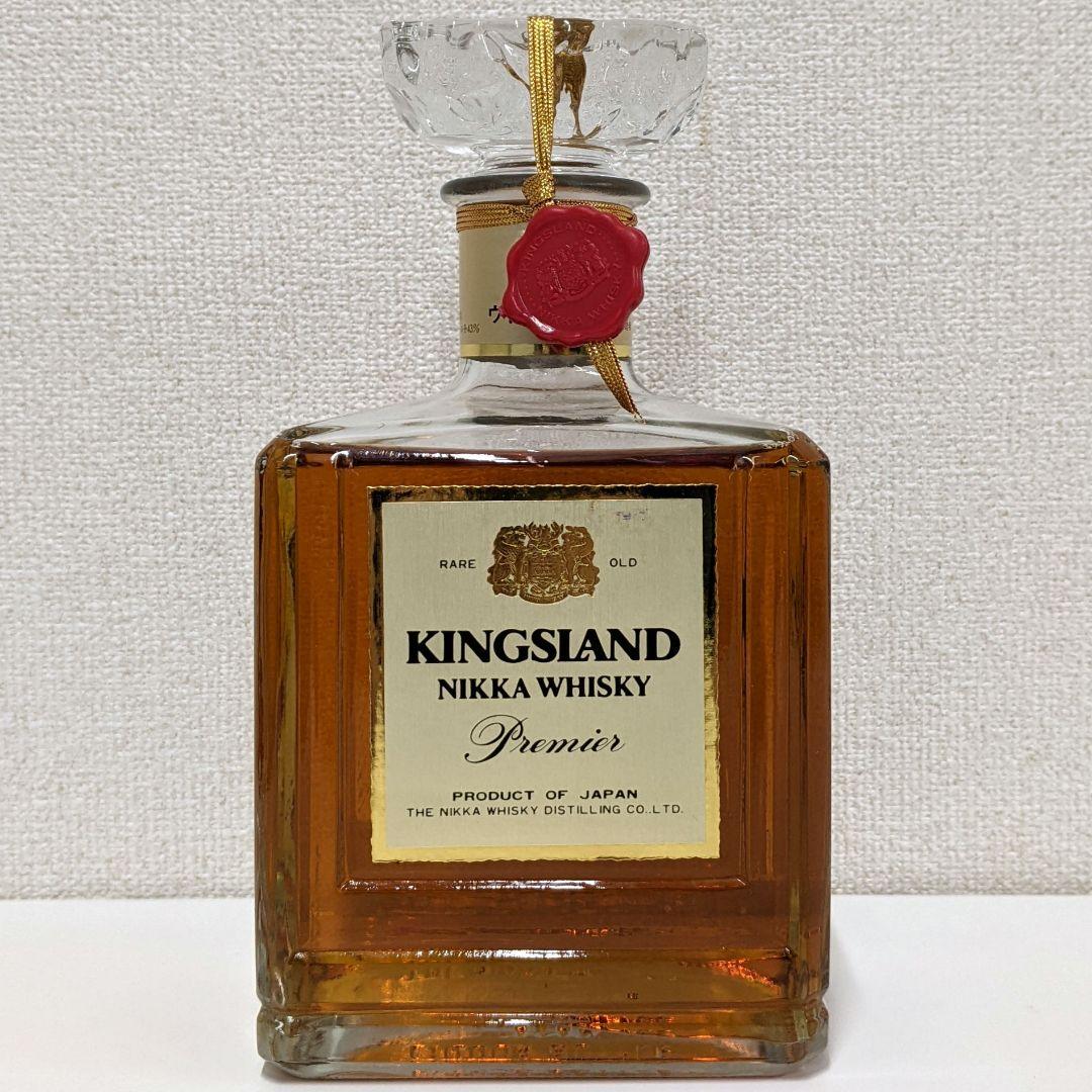 ニッカ　キングスランド　特級　従価税率適用　760ml43%　古酒未開栓　箱有②