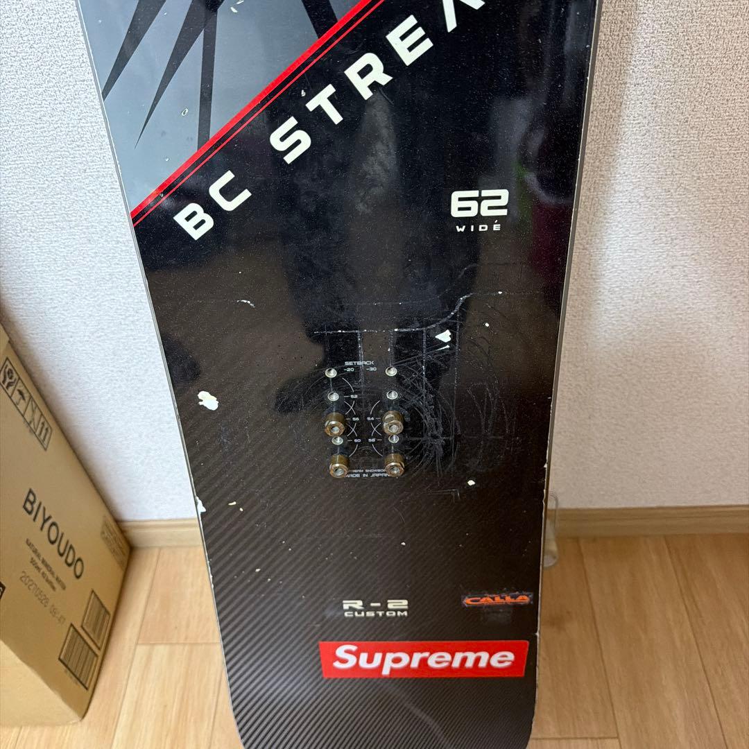 BC STREAM スノーボード 62 wide iami
