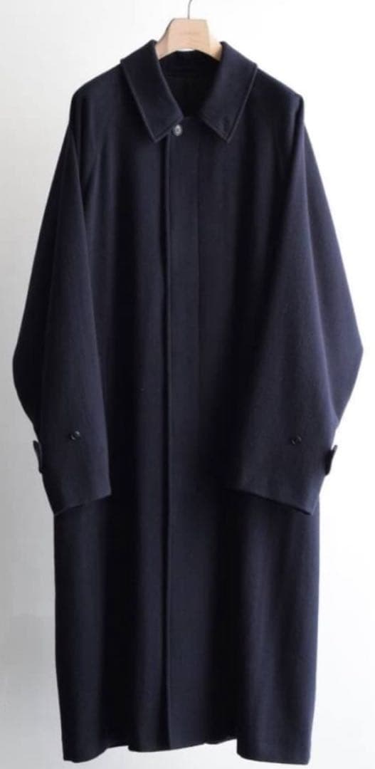 定価286000円 COMOLI 24AW カシミヤ バルカラーコート サイズ1