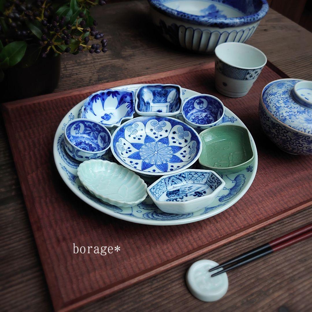 骨董 豆皿 お猪口 9種9枚 骨董 アンティーク