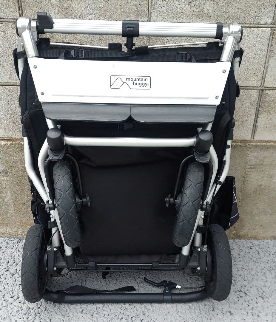 【お値下】マウンテンバギーデュエット　専用レインカバー付き　双子ベビーカー