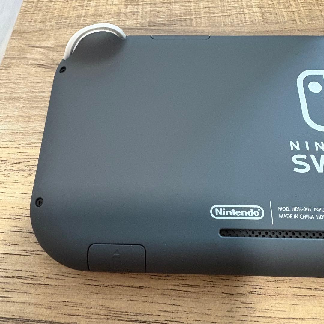 Nintendo Switch Lite グレー 本体 完備品 ケース 保証書付