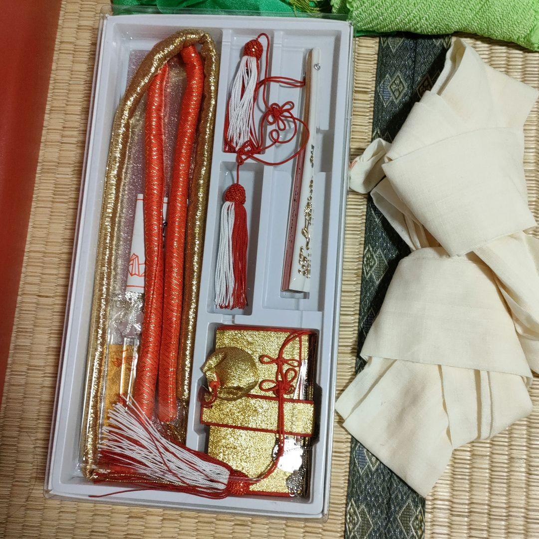 専用です　　七五三　七歳　着物　結び帯　セット　祝い着　一式