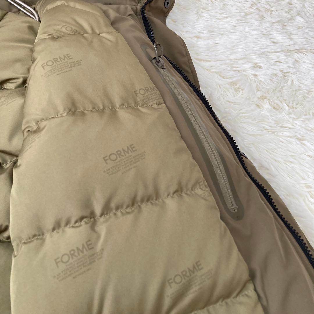 訳あり美品 FORME 東原亜希　ダウンコート　 カーキ 0サイズ　2021AW
