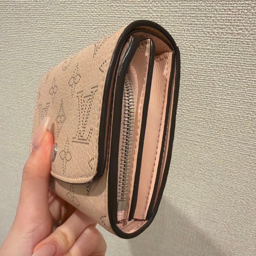 Louis Vuitton 二つ折り財布 ピンク モノグラム