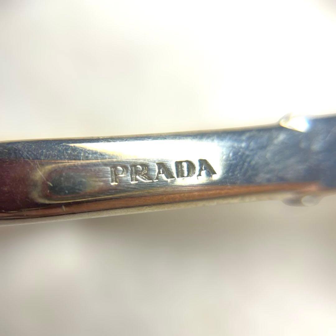 【正規品】PRADA 『Y』レザー イニシャル キーチェーン
