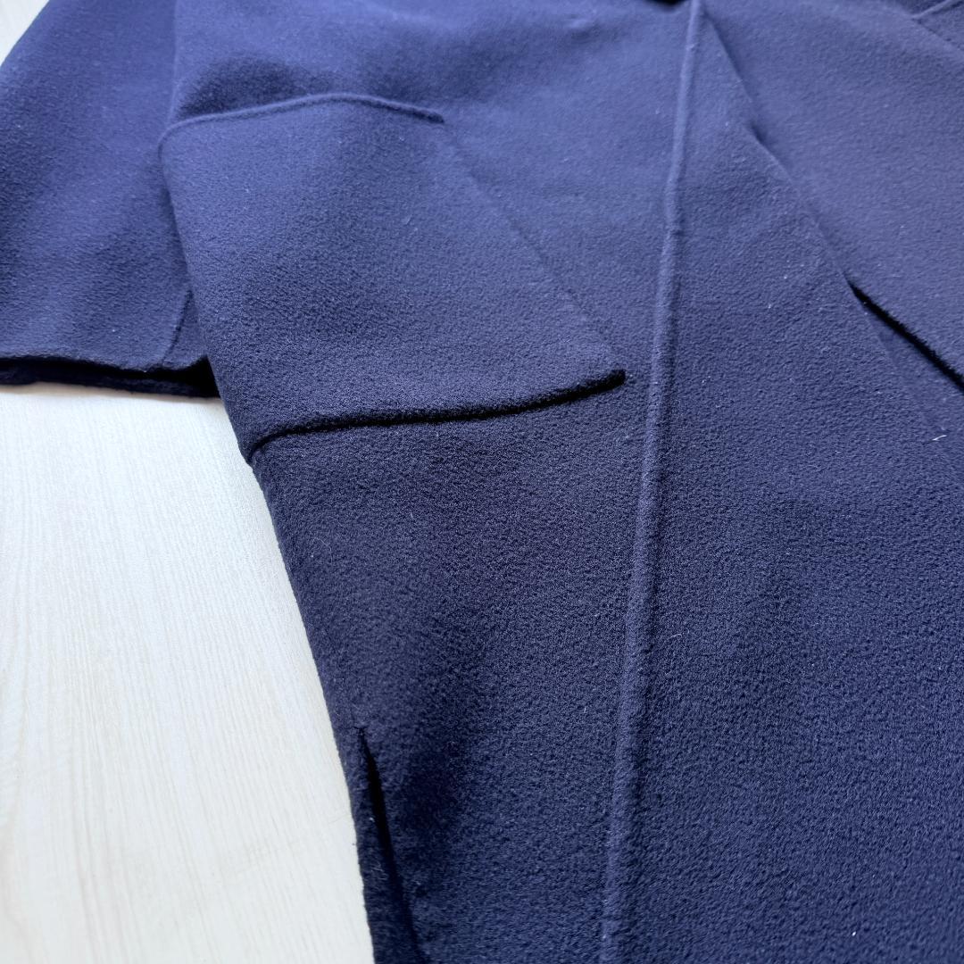 美品✨スローブイエナ　HAMILTONダブルフェイスウールロングコート　F
