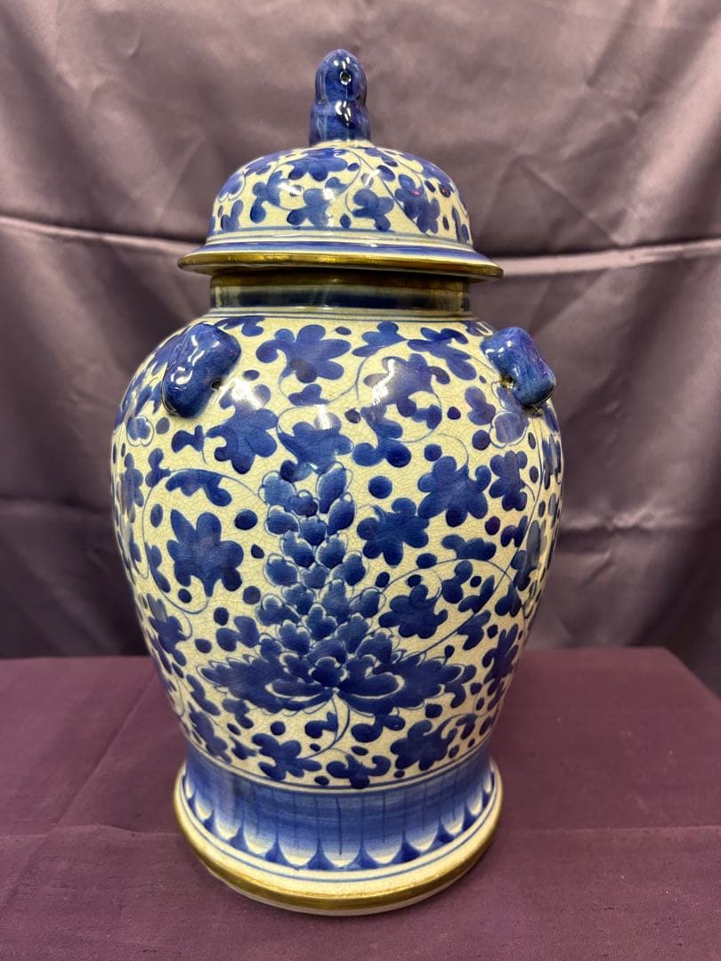 中国骨董の壺