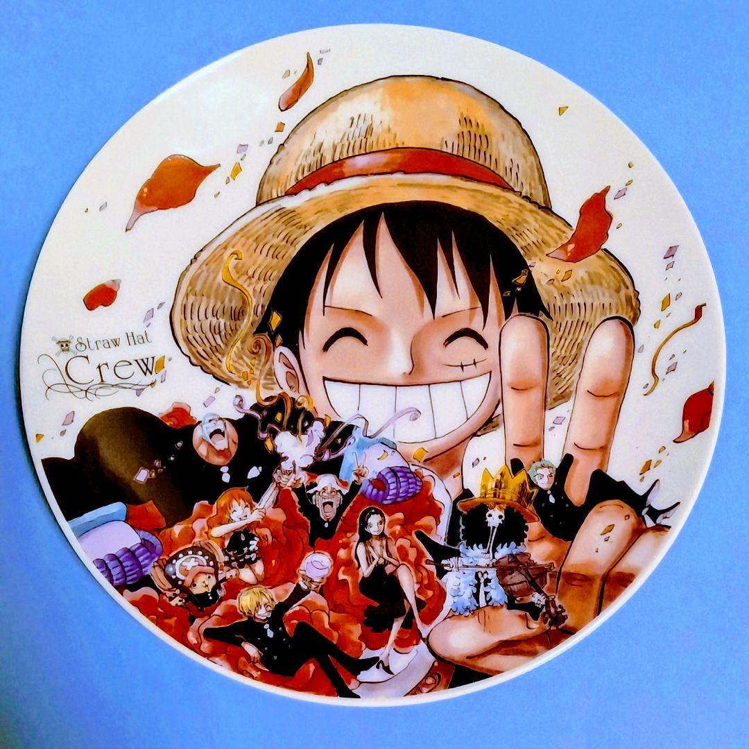 ONEPIECE ワンピース　ルフィ アートプレート 2013年製　麦わらストア