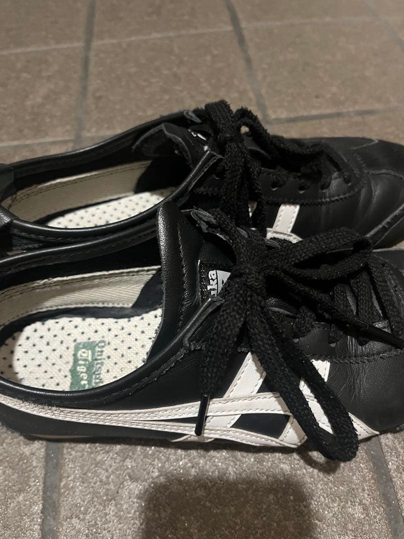 靴 MEXICO 66 BLACK/WHITE