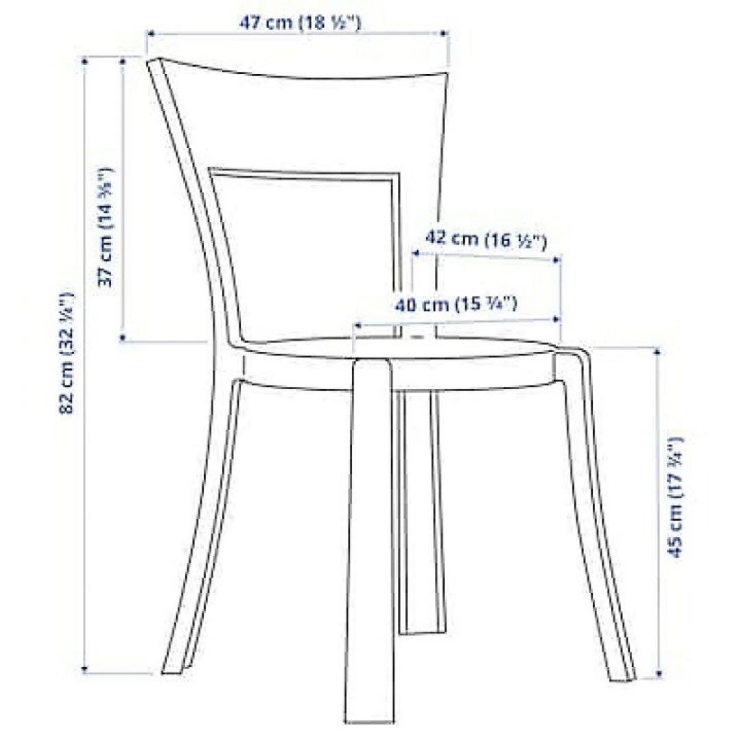 IKEA イケア チェア 透明