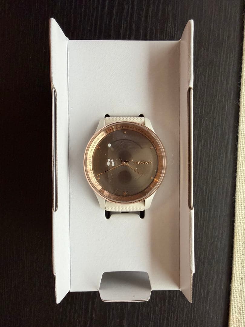 GARMIN VIVOMOVE TREND アイボリー/ピーチゴールド