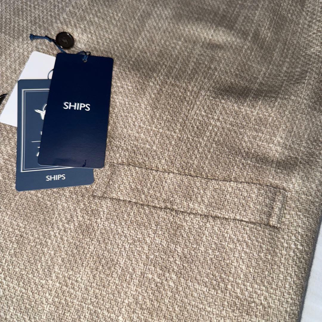 【新品希少】SHIPS シップス ベスト ジレ ベージュ