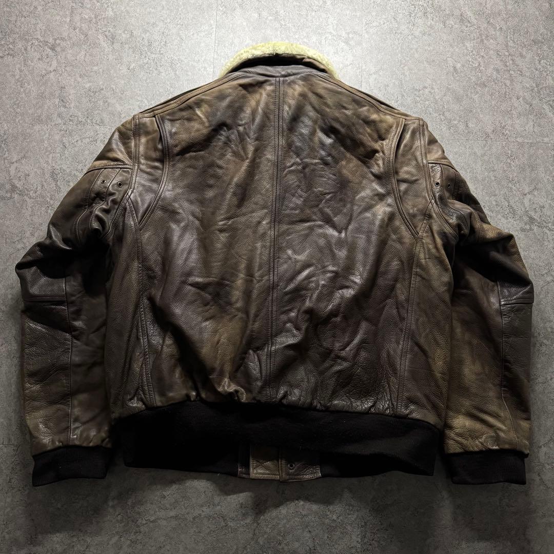 【90s vintage】フライトジャケット　G-1 A-2 ワッペン　2XL