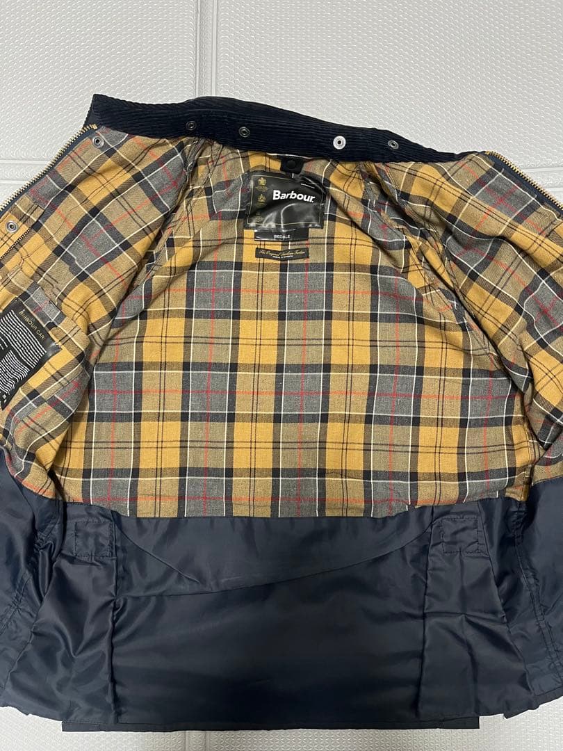 Barbour bedale ネイビージャケット（ピンバッジ付）