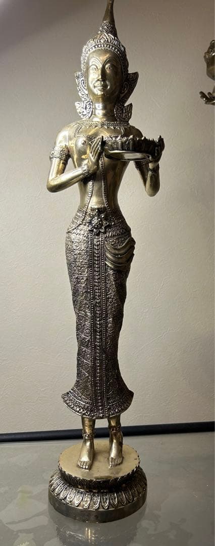 チベット女神像高さ48㌢(購入者特典有り)