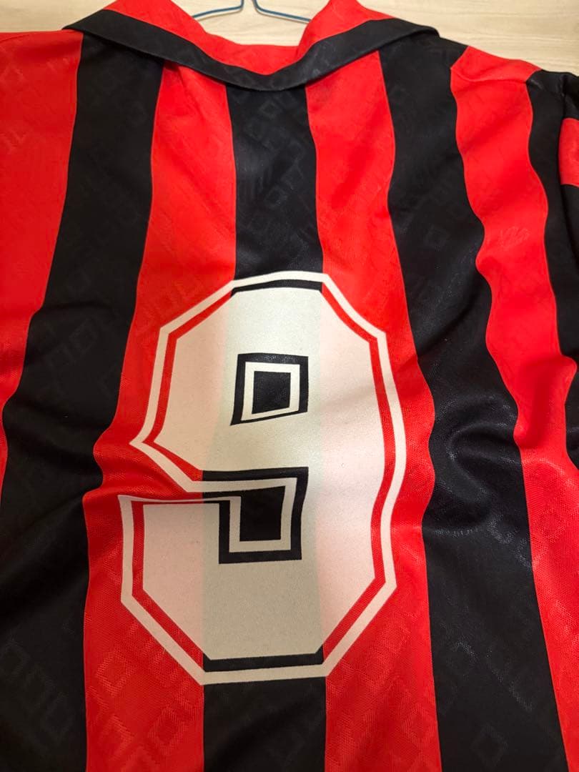 89-90 ミラン　ファン・バステン選手　ユニフォーム　本物