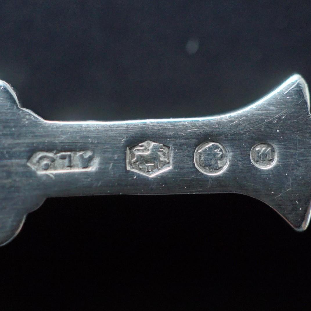 希少 美品 オランダ製 835シルバー スプーン 3点