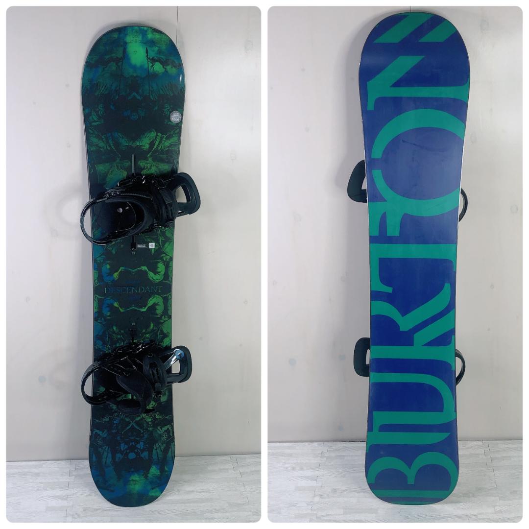 BURTON DESCENDANT 152cm CUSTOM Mサイズ２点セット