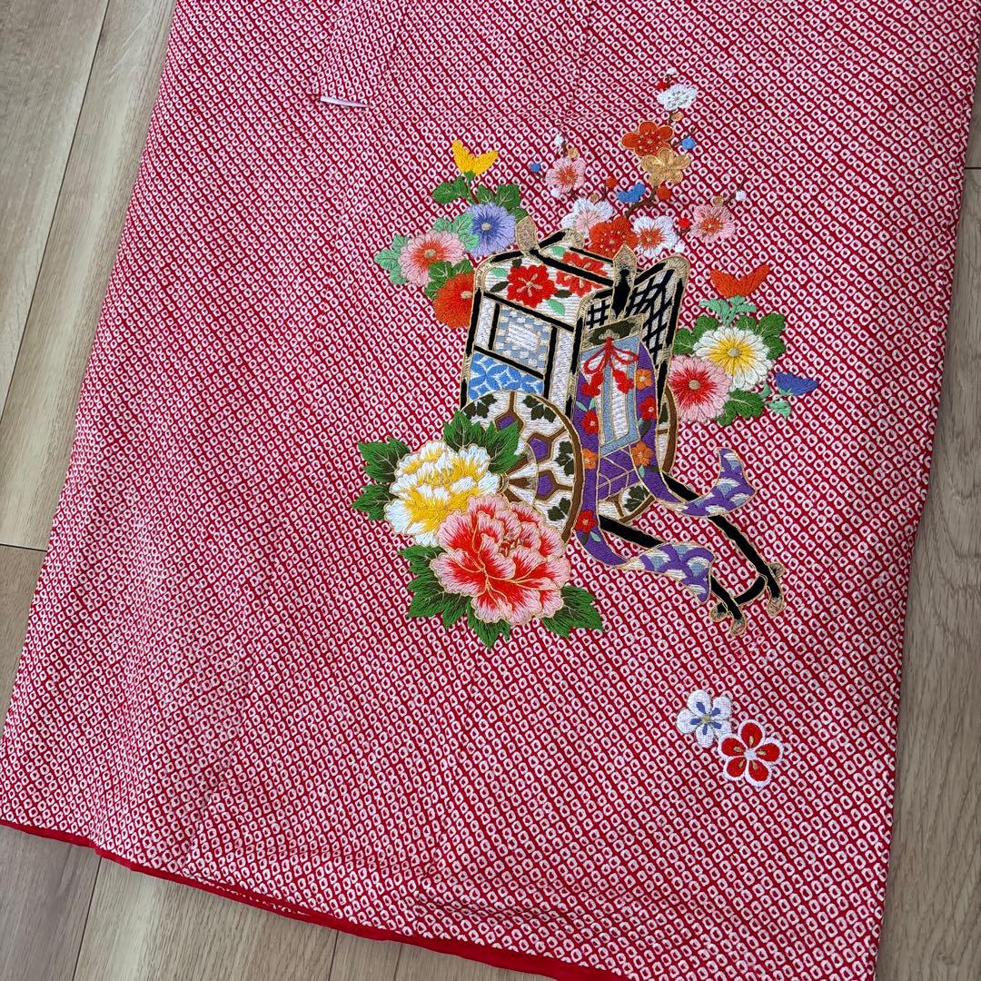 【専用】七五三 ７歳　着物　総絞り