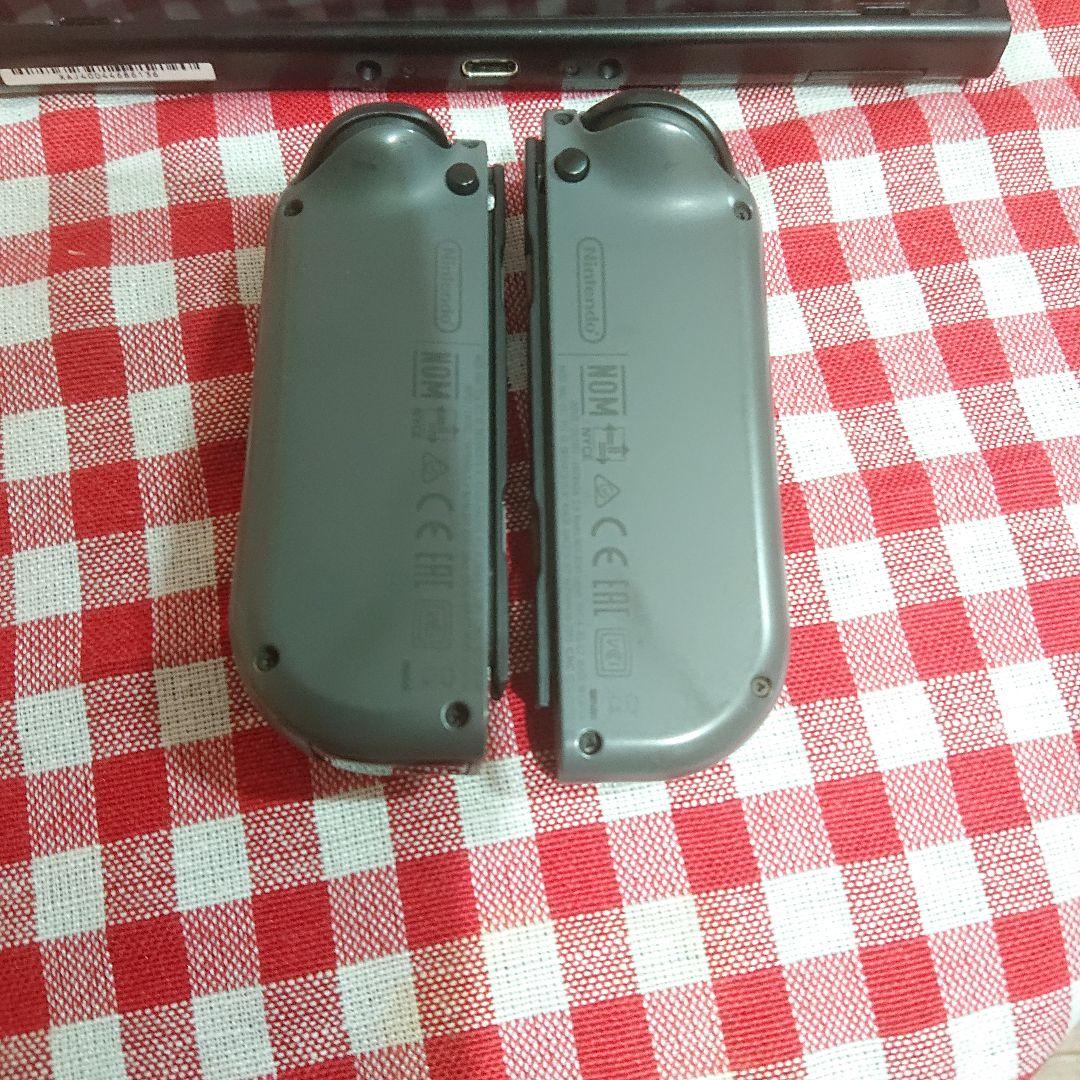 HAC-001 ポーチSDカード保護シート付きSwitch 本体 グレー 箱あり