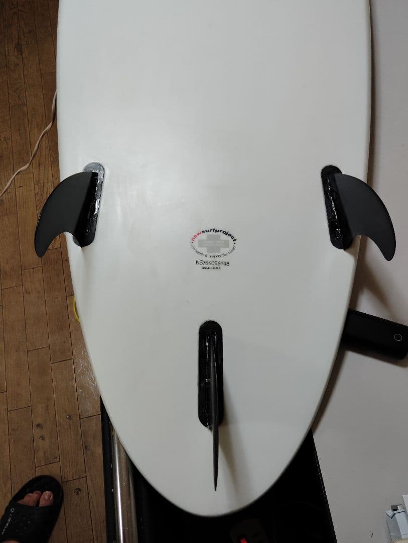 NSPサーフボード、7.6．ファンボード、横浜市南区高根町にて手渡し希望です