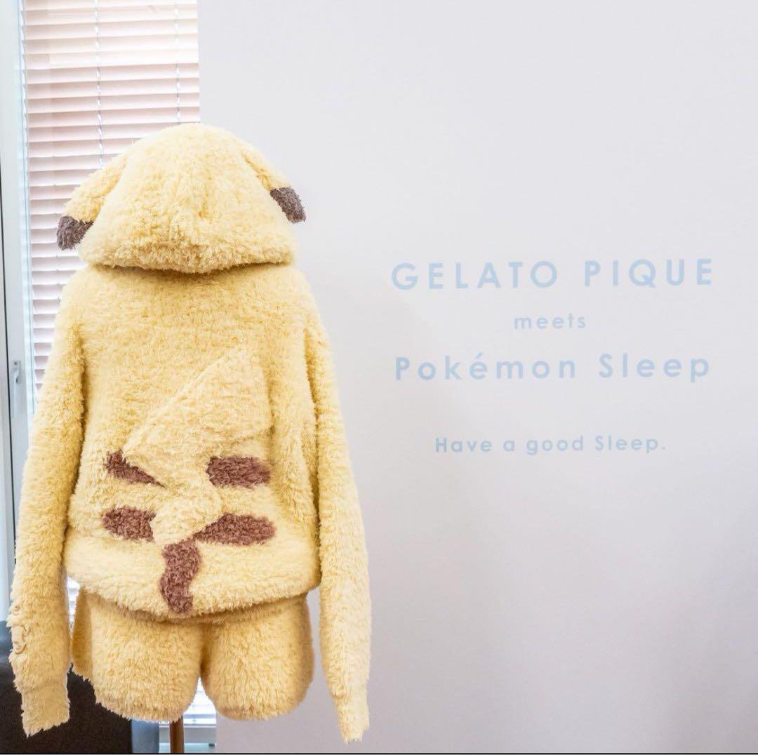 【ポケモンスリープ】ジェラート ピカチュウパーカ&ショートパンツセット