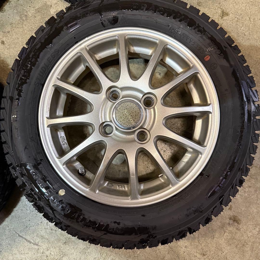 送料込み！ 155/65R13 軽自動車 スタッドレス タイヤ ミラ ムーヴ